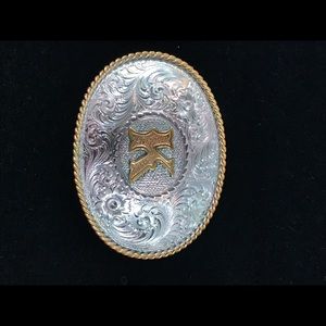Personalized Belt Buckle (K) Western